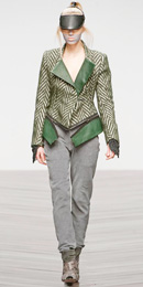 Haizhen Wang 2013秋冬倫敦時裝發(fā)布會