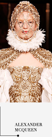 Alexander McQueen 2013秋冬巴黎時裝發(fā)布會